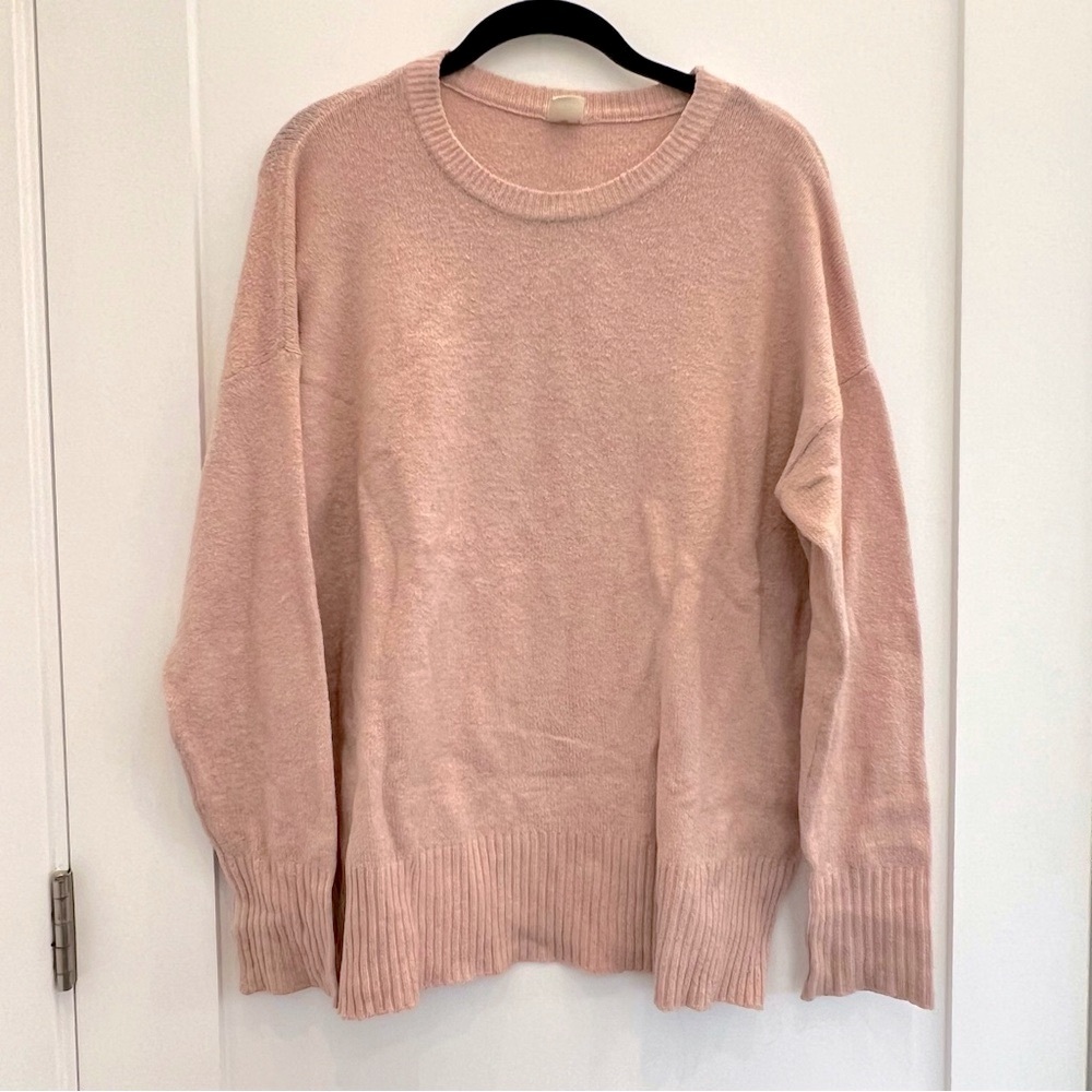 Melrose and Market Soft Rose Pink Sweater